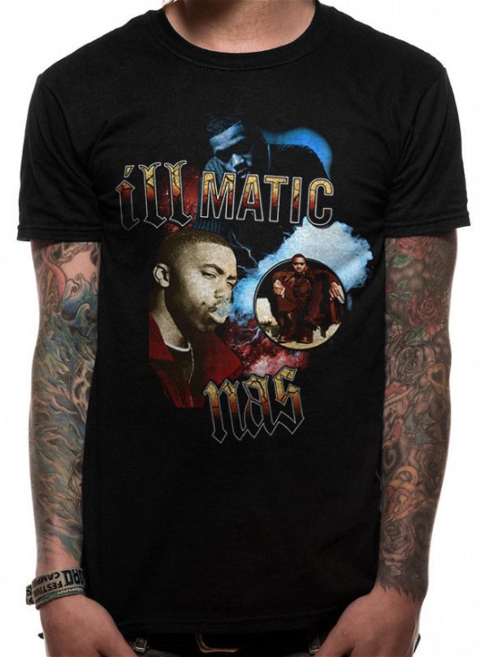 Nas: Ill Matic (T-Shirt Unisex Tg. S) - Nas - Other - CID - 5054015382243 - 
