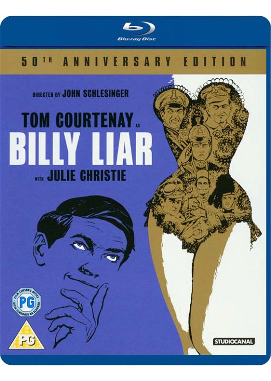 Cover for Billy Liar (50th Anniversary) · Billy Liar (Blu-ray) (2013)