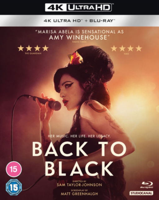 Cover for Back to Black · Back To Black (Blu-Ray) (2024)