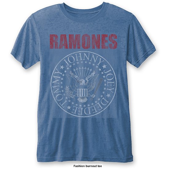 Cover for Ramones · Ramones: Presidential Seal (T-Shirt Unisex Tg. S) (N/A) [size S] [Blue - Unisex edition]