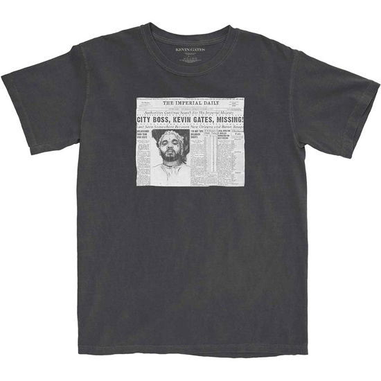 Kevin Gates Unisex T-Shirt: The Paper - Kevin Gates - Merchandise -  - 5056561007243 - 