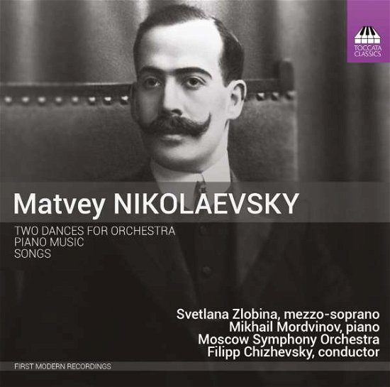 Cover for Nikolaevsky / Zlobina / Moscow Symphony Orchestra · Two Dances for Orchestra - Piano Music - Songs (CD) (2015)