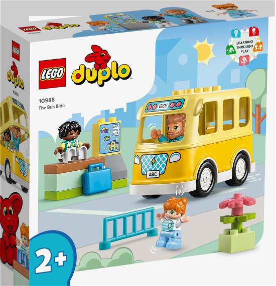 Cover for Lego Duplo · Lego Duplo - LEGO Duplo Town 10988 Het Busritje (Leksaker)