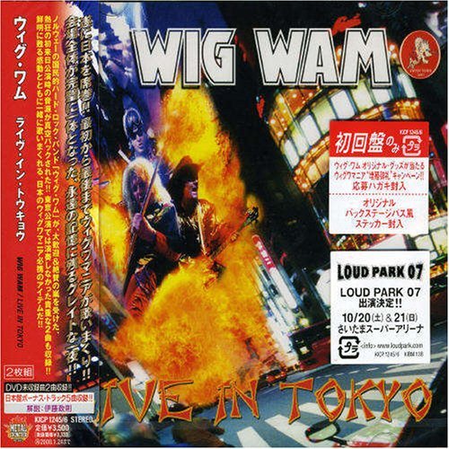 Cover for Wig Wam · Live in Tokyo (CD) (2007)