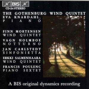 Wind Quintet - Mortensen / Knardahl / Gothenburg Wind Quintet - Musiikki - Bis - 7318590000243 - torstai 22. syyskuuta 1994