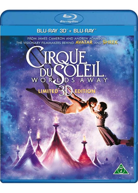 Worlds Away - Cirque De Soleil - 3D - Elokuva - PARAMOUNT - 7332431040243 - torstai 2. helmikuuta 2017