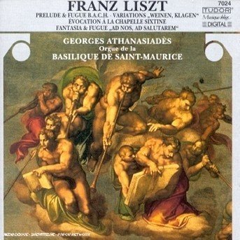 Cover for F. Liszt · Prelude &amp; Fugue B.A.C.H. (CD) (1996)
