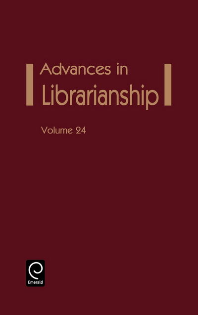 Cover for Elizabeth a Chapman · Advances in Librarianship - Advances in Librarianship (Hardcover Book) (2000)