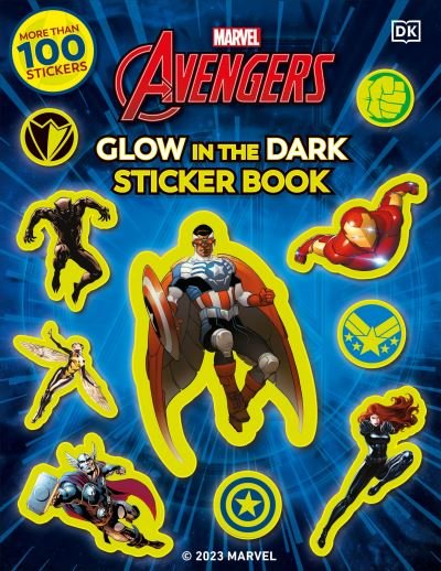 Cover for Dk · Marvel Avengers Glow in the Dark Sticker Book: With More Than 100 Stickers (Paperback Bog) (2024)