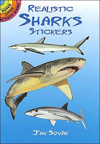 Cover for Jan Sovak · Realistic Sharks Stickers - Little Activity Books (MERCH) (2003)