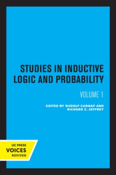 Cover for Rudolf Carnap · Studies in Inductive Logic and Probability, Volume I (Paperback Book) (2022)