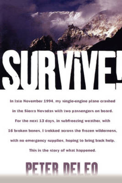 Cover for Peter Deleo · Survive! (Paperback Book) (2008)
