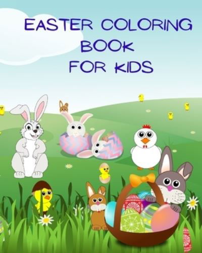 Cover for Dane Grunn · Easter Coloring Book for Kids (Taschenbuch) (2024)