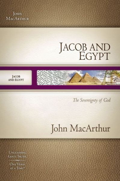 Cover for John F. MacArthur · Jacob and Egypt: The Sovereignty of God - MacArthur Bible Studies (Paperback Book) (2008)