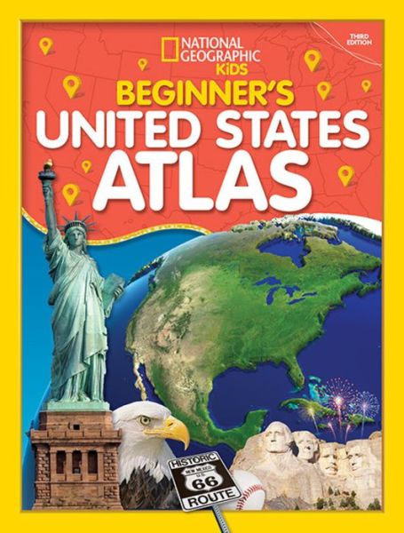 Beginner's U.S. Atlas 2020 - National Geographic Kids - Książki - National Geographic Kids - 9781426338243 - 8 września 2020