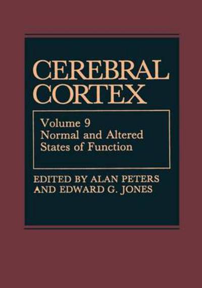 Cover for Alan Peters · Cerebral Cortex: Normal and Altered States of Function - Cerebral Cortex (Paperback Book) [Softcover reprint of the original 1st ed. 1991 edition] (2012)