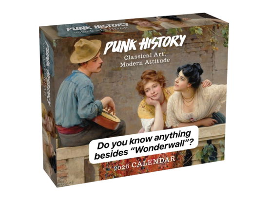 Cover for Kate Roberts · Punk History 2026 Day-to-Day Calendar: Classical Art, Modern Attitude (Calendar) (2025)