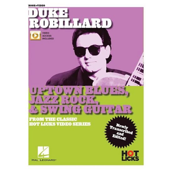 Cover for Duke Robillard · Uptown Blues, Jazz Rock &amp; Swing Guitar (Paperback Bog) (2019)