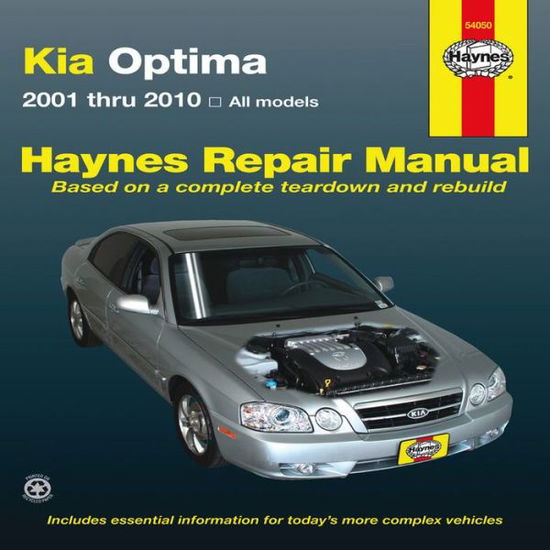 Cover for Haynes Publishing · Kia Optima 01-10 (Paperback Book) (2012)