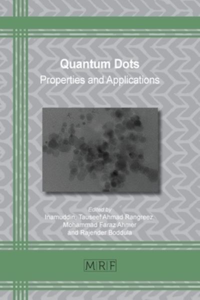 Cover for Inamuddin · Quantum Dots (Paperback Book) (2021)