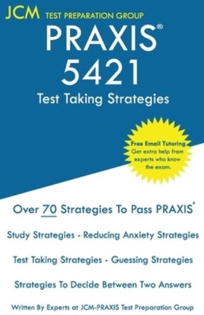 Cover for Jcm-Praxis Test Preparation Group · Praxis 5421 (Paperback Book) (2020)