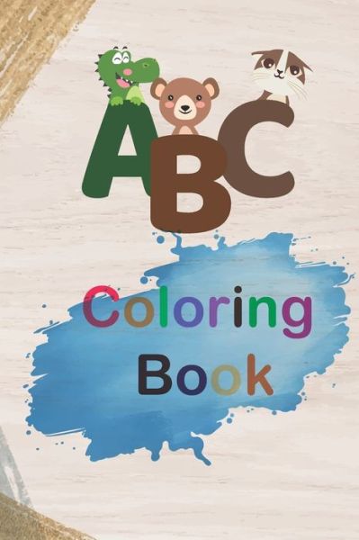 Cover for Genius Child Genius Child · ABC Coloring book (Paperback Book) (2020)