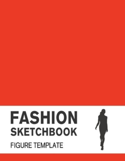 Cover for Lance Derrick · Fashion Sketchbook with Figure Template (Paperback Book) (2018)