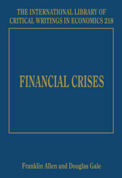 Cover for Franklin Allen · Financial Crises - The International Library of Critical Writings in Economics series (Gebundenes Buch) (2008)