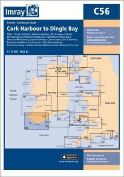 Cover for Imray · Imray Chart C56: Cork Harbour to Dingle Bay - C Series (Map) [New edition] (2017)