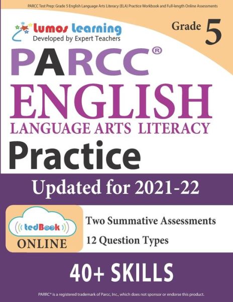 Cover for Lumos Learning · PARCC Test Prep (Paperback Book) (2018)