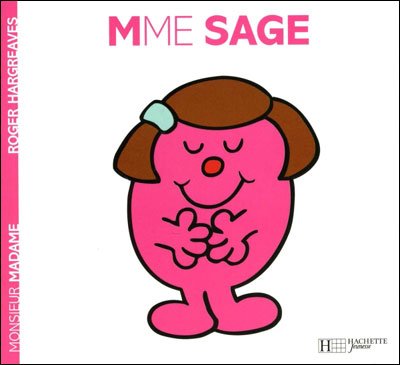 Collection Monsieur Madame (Mr Men & Little Miss): Mme Sage - Roger Hargreaves - Bøker - Hachette - Jeunesse - 9782012248243 - 2012