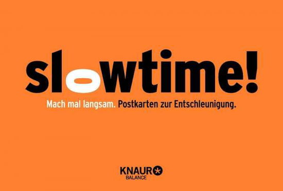 Cover for Lauterbach · Slowtime! Postkarten zur Ent (Book)