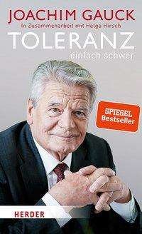 Cover for Gauck · Toleranz: Einfach schwer (Bog)