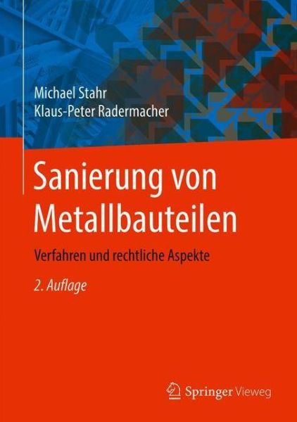 Cover for Stahr · Sanierung von Metallbauteilen (Buch) (2022)