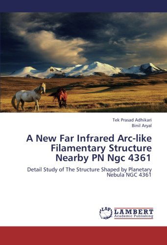 Cover for Binil Aryal · A New Far Infrared Arc-like Filamentary Structure Nearby Pn Ngc 4361: Detail Study of the Structure Shaped by Planetary Nebula Ngc 4361 (Paperback Book) (2012)