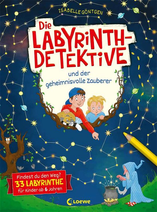 Cover for Isabelle Göntgen · Die Labyrinth-Detektive und der geheimnisvolle Zauberer (Paperback Bog) (2021)