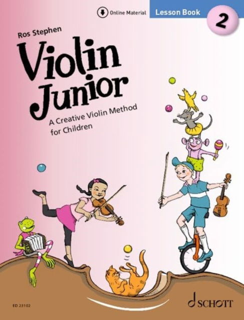 Cover for Ros Stephen · Violin Junior: Lesson Book 2 (Sheet music) (2023)