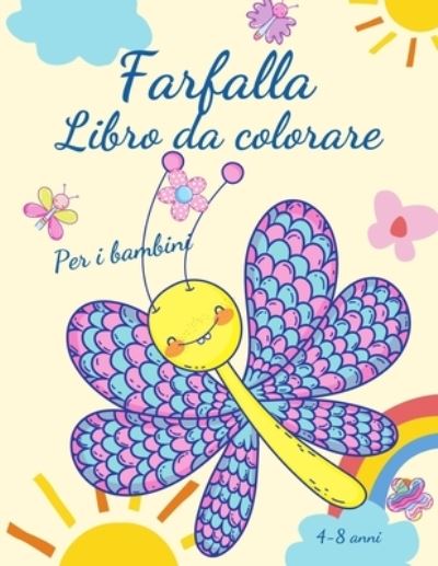 Cover for Education Colouring · Farfalla libro da colorare per bambini 4-8 anni (Paperback Book) (2021)