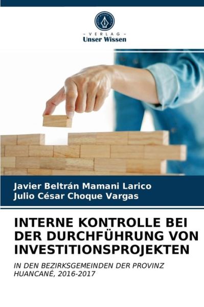 Cover for Javier Beltran Mamani Larico · Interne Kontrolle Bei Der Durchfuhrung Von Investitionsprojekten (Paperback Book) (2021)