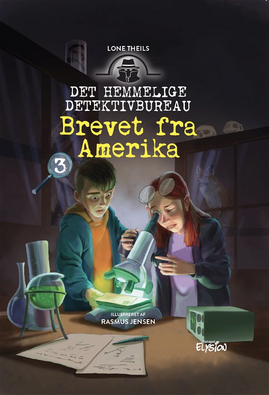 Cover for Lone Theils · Det Hemmelige Detektivbureau: Brevet fra Amerika (Hardcover Book) [1st edition] (2020)