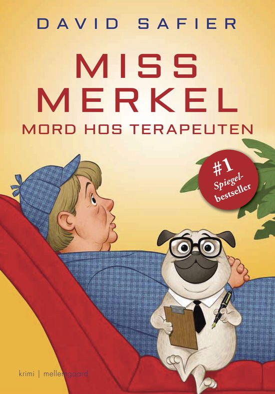 Cover for David Safier · Miss Merkel: Mord hos terapeuten (Sewn Spine Book) [1e uitgave] (2025)