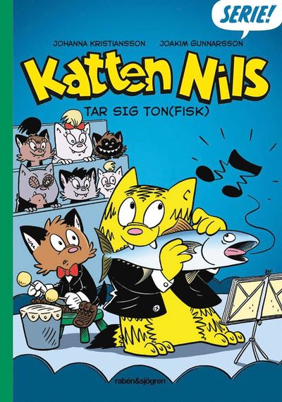 Cover for Joakim Gunnarsson · Katten Nils: Katten Nils tar sig ton (fisk) (ePUB) (2017)