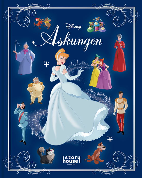 Cover for Disney klassiker. Askungen (Hardcover Book) (2024)