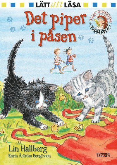 Cover for Lin Hallberg · Tiger Anderssons Djurskola: Det piper i påsen (Innbunden bok) (2013)