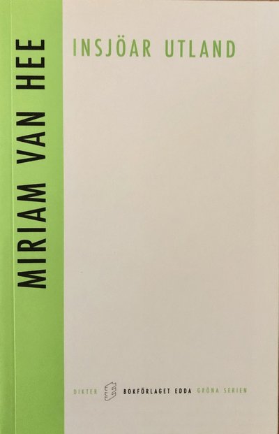 Cover for Miriam Van hee · Insjöar utland (Paperback Book) (2020)