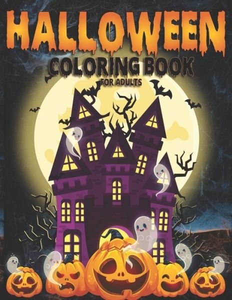 Cover for Mbybd Press · Halloween Coloring Book For Adults (Paperback Bog) (2020)