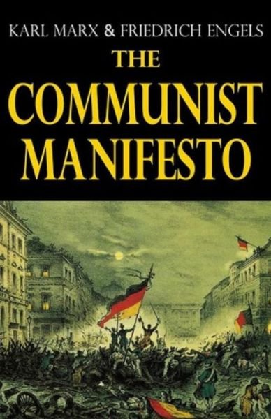 Cover for Friedrich Engels · The Communist Manifesto illustrated (Paperback Bog) (2021)