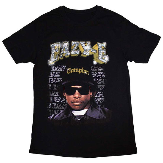 Cover for Eazy-E · Eazy-E Unisex T-Shirt: Compton (Black) (T-shirt)