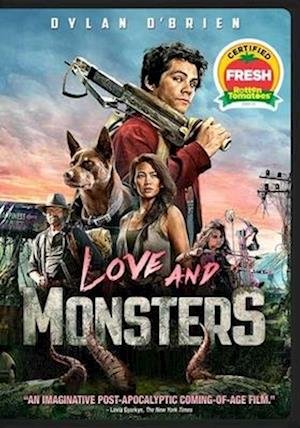 Cover for Love &amp; Monsters (DVD) (2021)