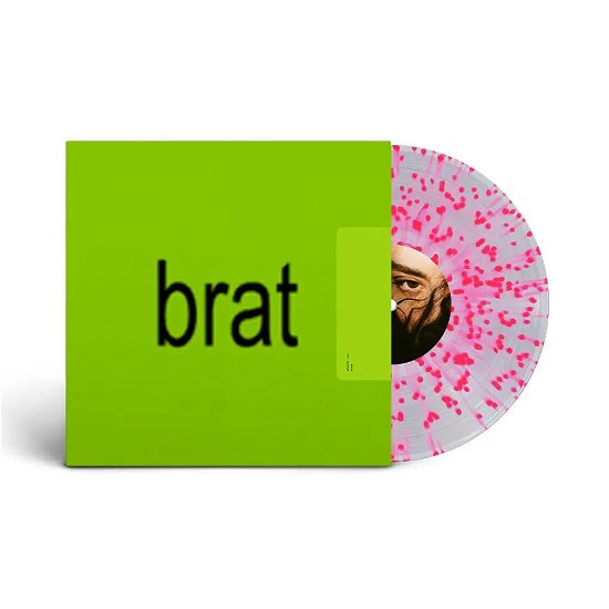 Cover for Charli XCX · BRAT (LP) [Limited Clear &amp; Pink Splatter Vinyl edition] (2024)